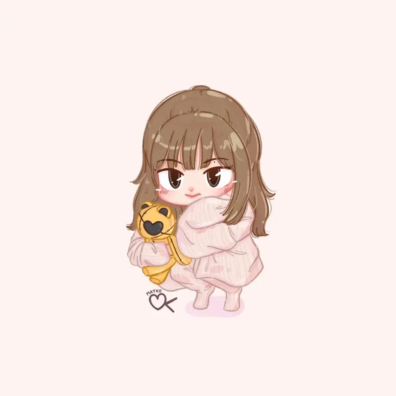Làm mới PC với bộ hình nền máy tính chibi dễ thương