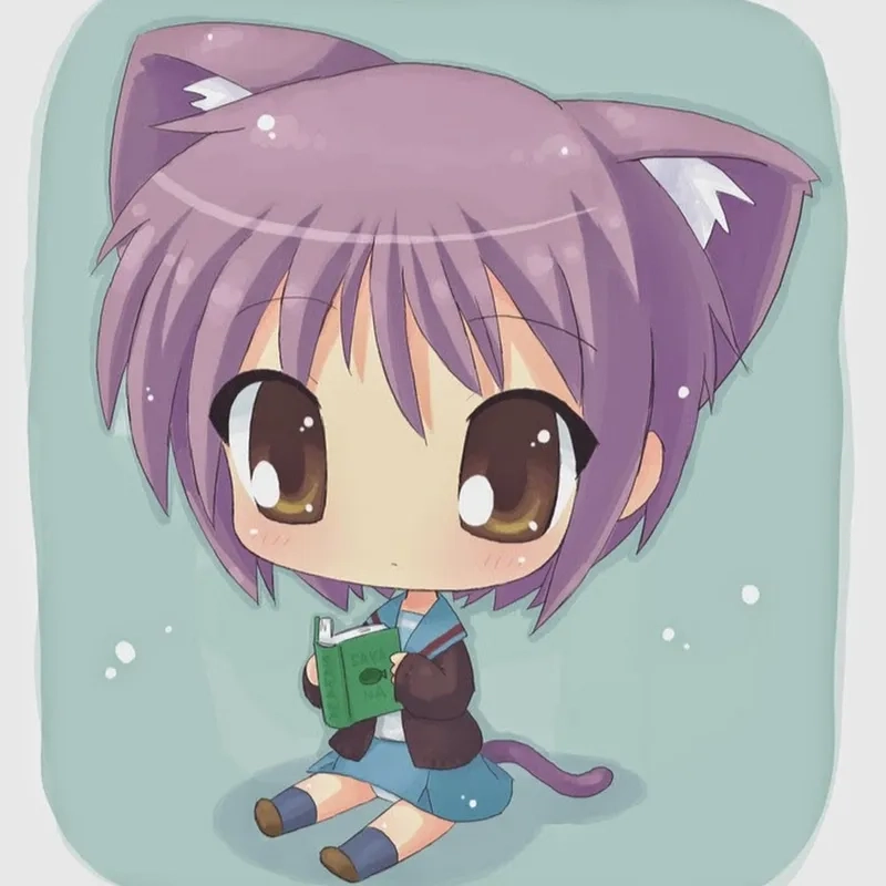 Loạt ảnh nữ anime chibi dễ thương đốn tim cộng đồng mạng