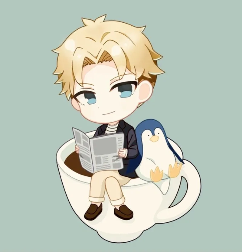 Loid Forger chibi dễ thương nhất Spy x Family
