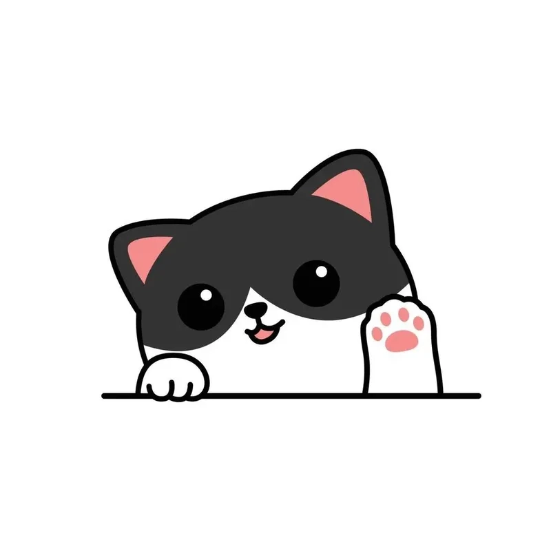 Lựa ngay avatar mèo mập chibi chất phát ngất