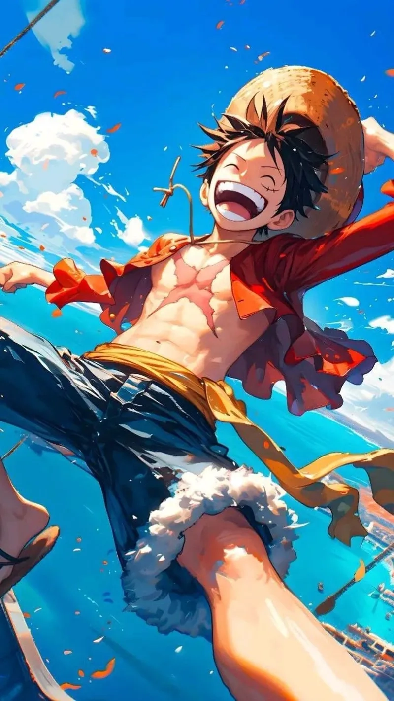 Luffy icon cho avatar chất
