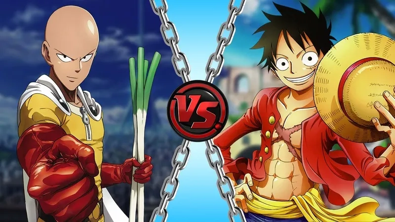 Luffy vs Saitama ai sẽ là người chiến thắng trong trận chiến khốc liệt này