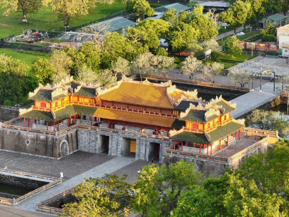 Lưu lại khoảnh khắc tại di tích cố đô huế