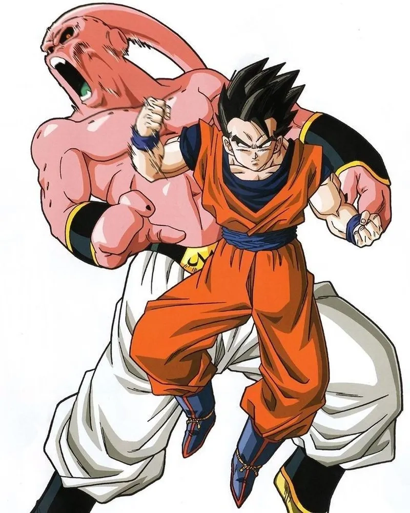 Majin Buu vs Gohan cuộc chiến sinh tử sẽ quyết định tương lai của thế giới