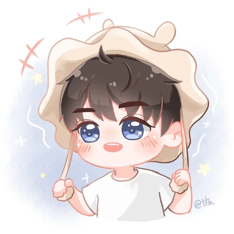 Mạnh mẽ và cuốn hút với lạnh lùng avatar cute anime chibi boy