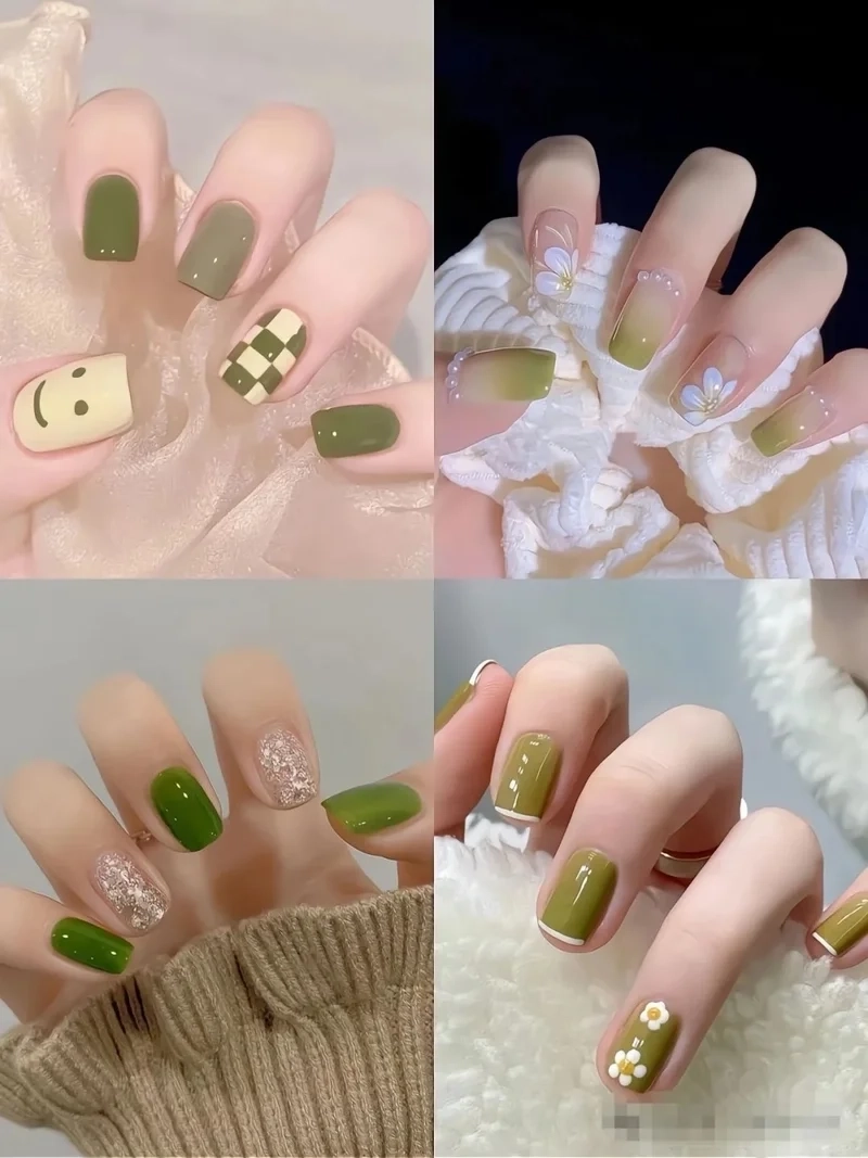 Mẫu móng tay cute đơn giản mà vẫn ngọt ngào quyến rũ