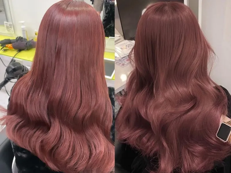 Màu nâu hồng trà tone màu hot trend