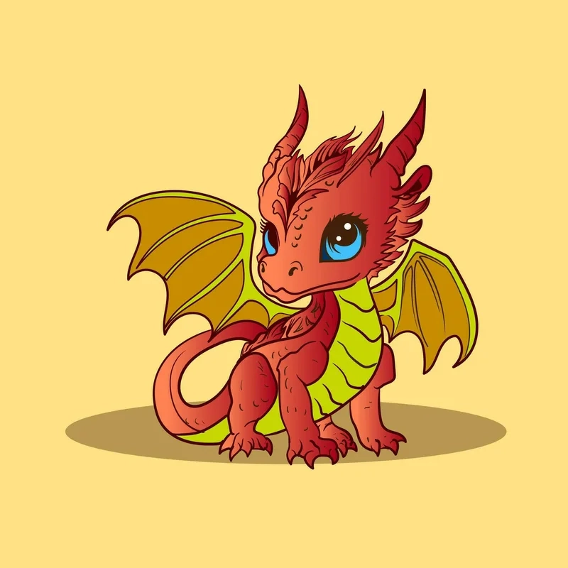 Mê mẩn trước bộ ảnh con rồng chibi cute