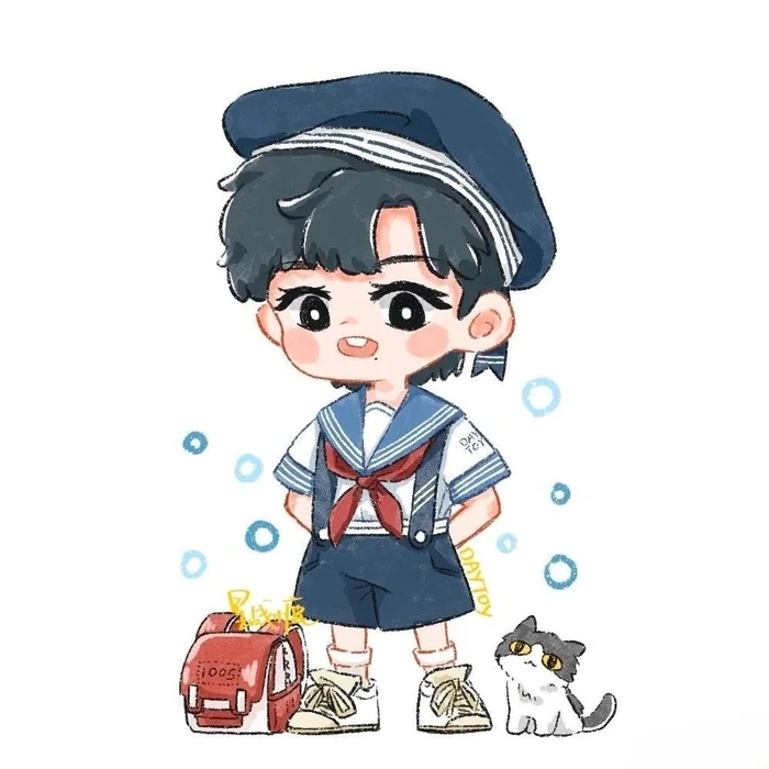 Mê mẩn trước loạt ảnh học sinh chibi nam siêu dễ thương