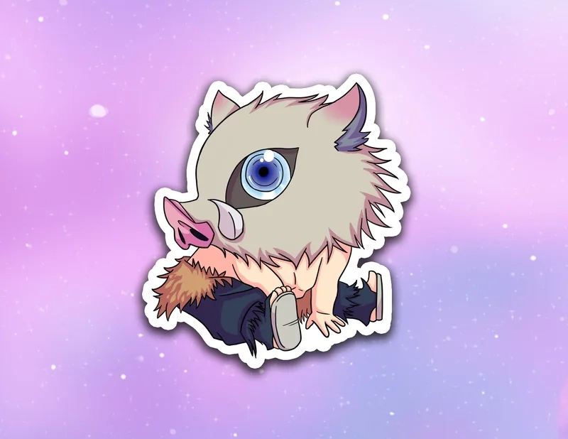 Mê mẩn với loạt inosuke chibi wallpaper siêu chất