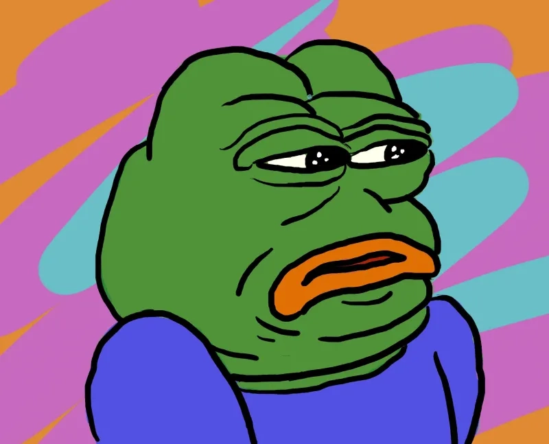 Meme con ếch xanh, biểu cảm đa dạng, hài hước