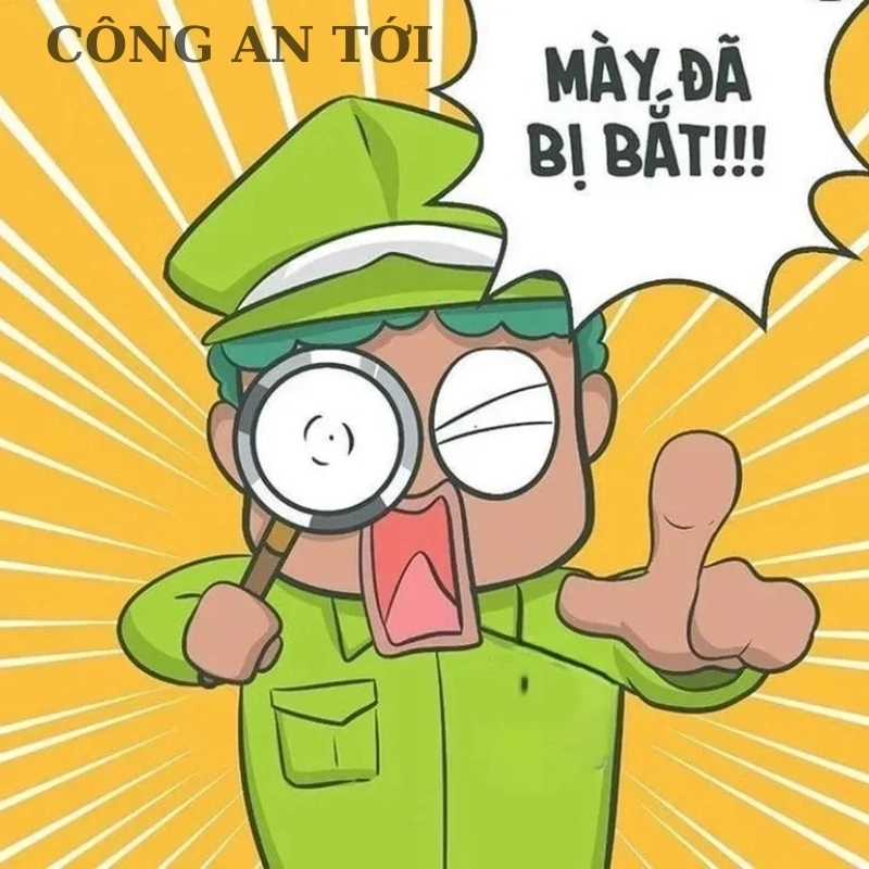 Meme công an Việt Nam vừa nghiêm túc vừa bị netizen troll