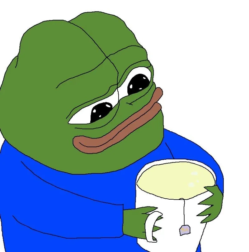 Meme ếch xanh giơ ngón tay like, biểu cảm đồng tình dễ thương