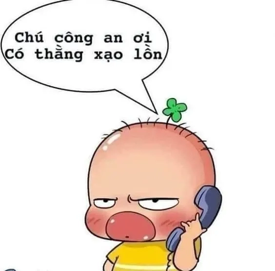 Meme gọi công an cực kỳ mặn mà, siêu hợp tình huống