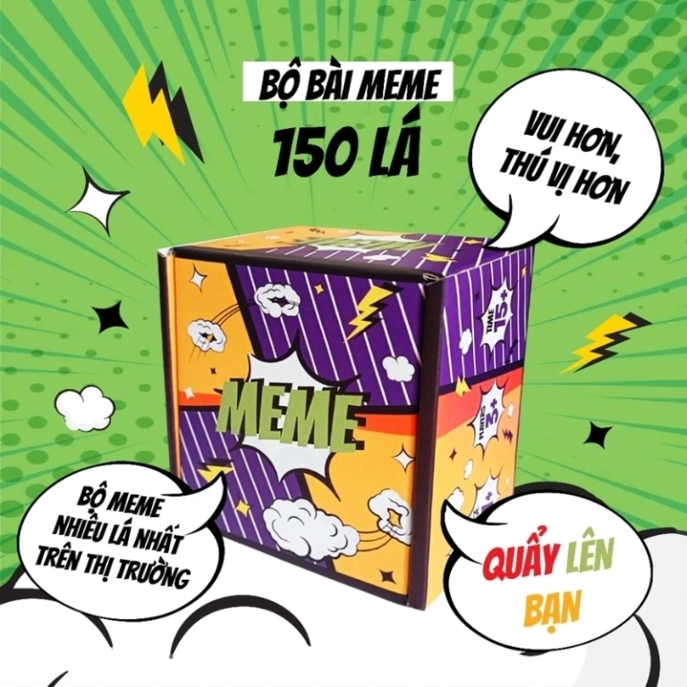 Meme lá bài bùng nổ hài hước qua bộ ảnh nghệ thuật mới