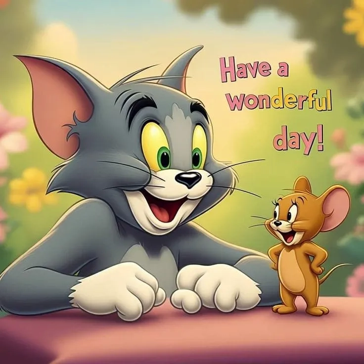 Meme tom jerry nổi bật với nét vẽ hài hước và biểu cảm đỉnh cao