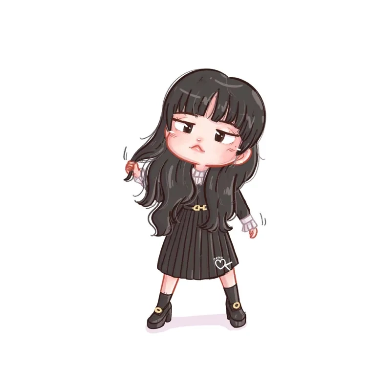Mẹo vẽ lisa chibi đơn giản cho người mới bắt đầu