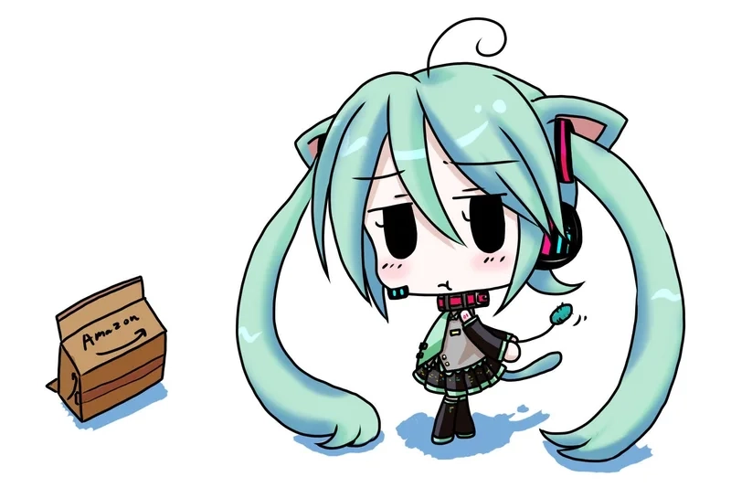 Miku chibi cute là hình ảnh không thể thiếu trong bộ sưu tập của bạn