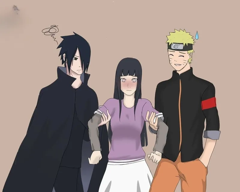 Mối liên kết lạ kỳ giữa Naruto Sasuke Hinata