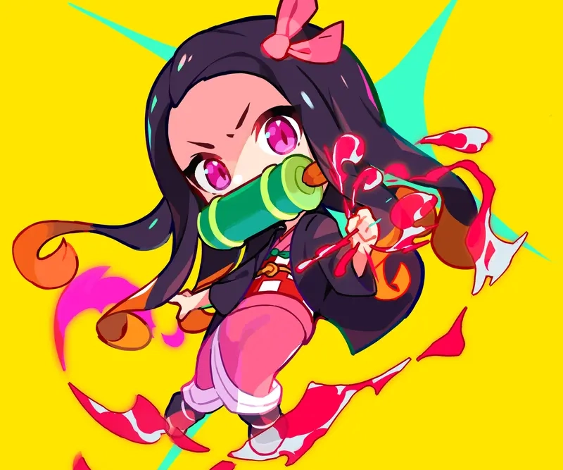 Mỗi ngày một ảnh hình thanh gươm diệt quỷ chibi dễ thương