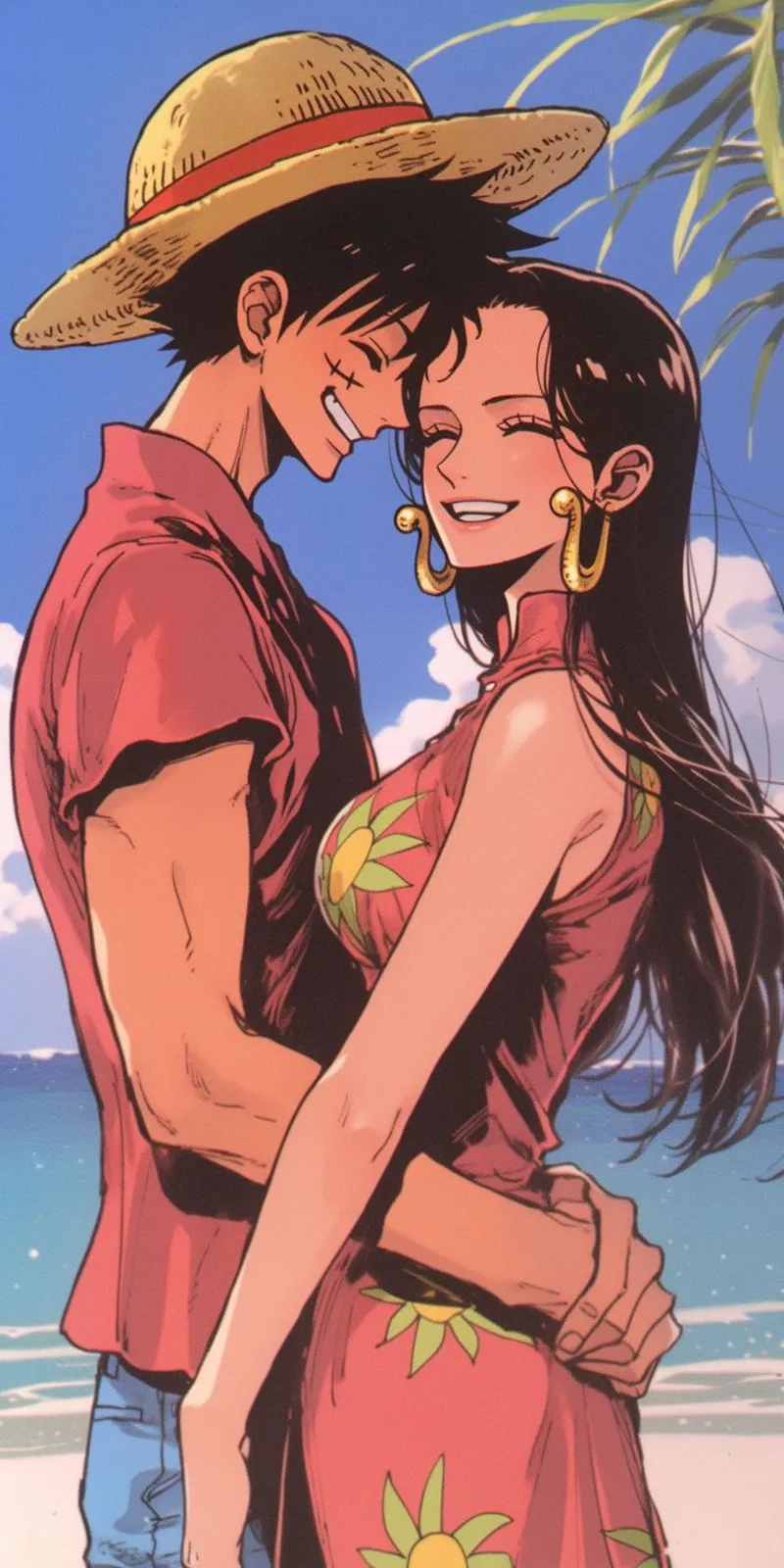 Mối quan hệ tiến triển ra sao với One Piece Luffy Boa Hancock
