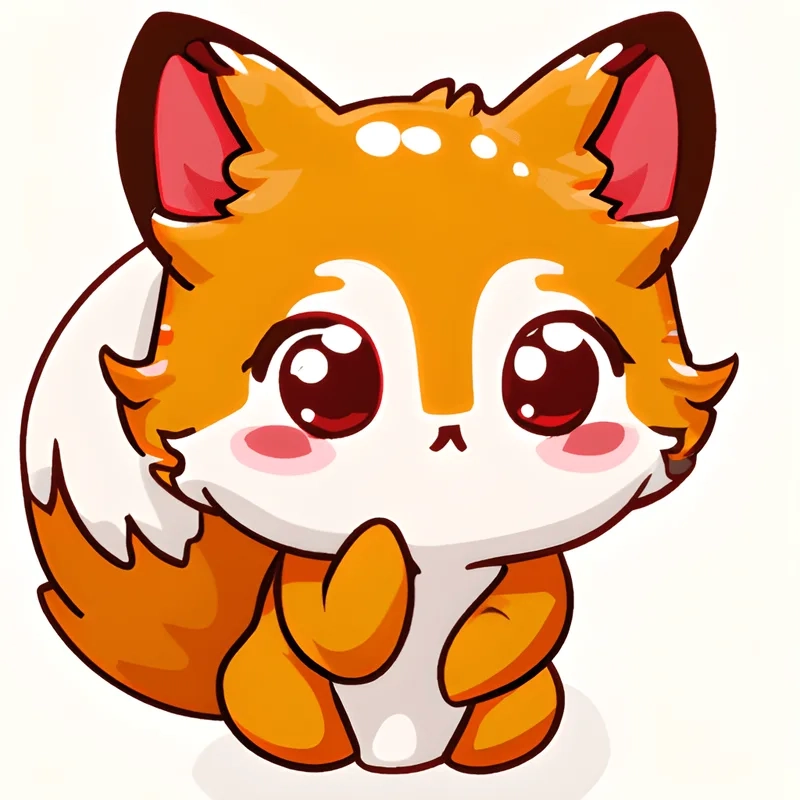 Một loài vật hai lần gọi tên con cáo con cáo cute vô đối