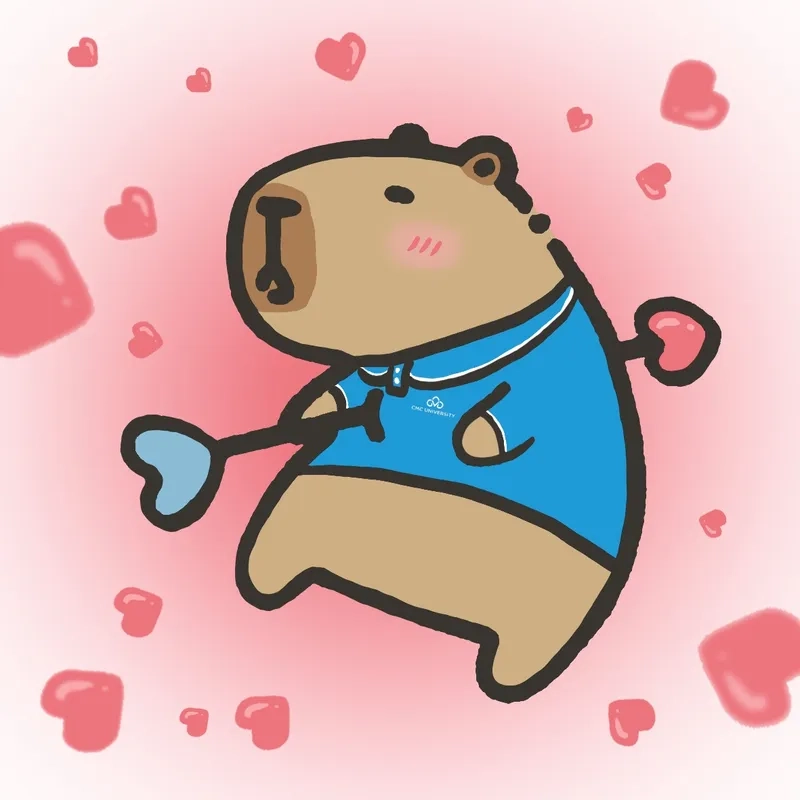Mừng sinh nhật kiểu capybara happy birthday meme siêu đáng yêu