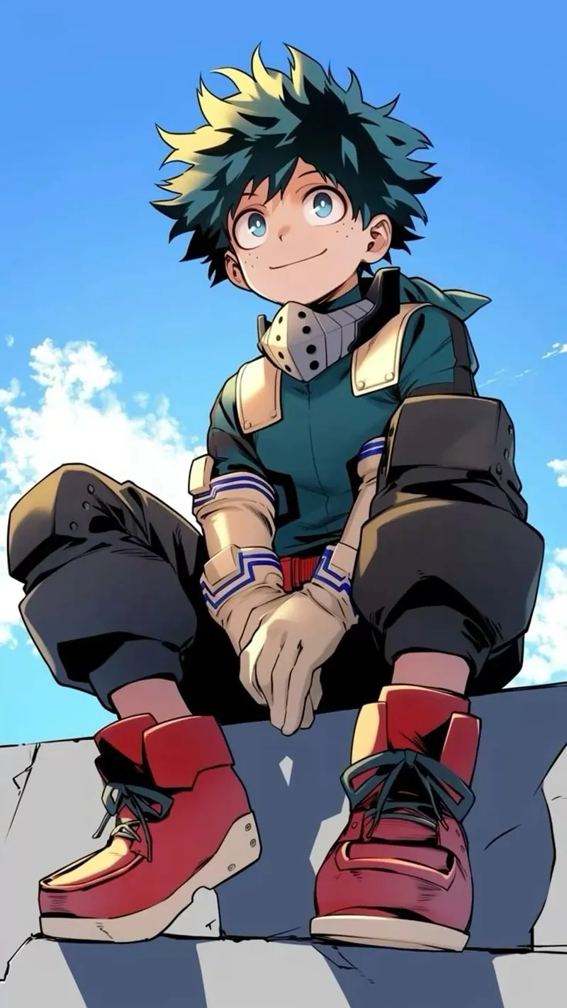 My Hero Academia Izuku Midoriya là anh hùng của lòng bạn