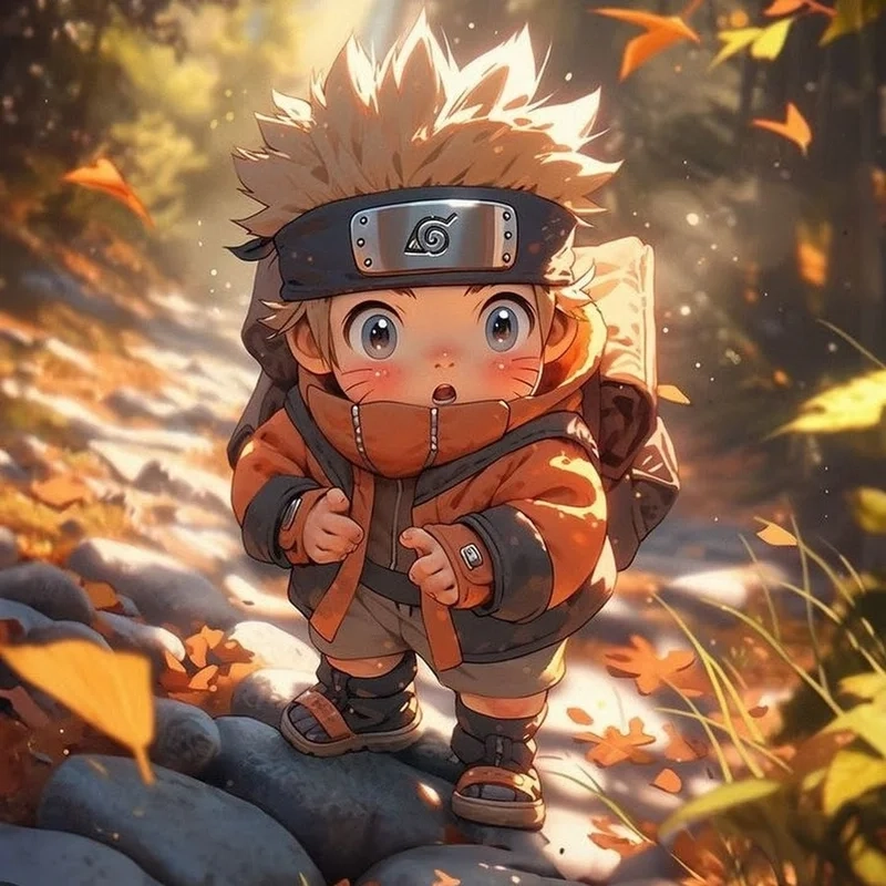 Naruto lục đạo chibi cực kỳ ấn tượng với vẻ ngoài mạnh mẽ