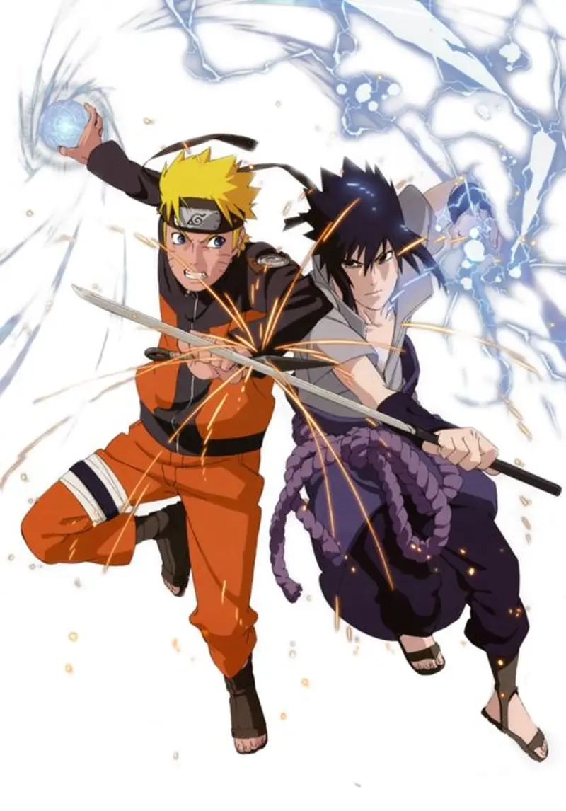 Naruto x Sasuke đam vượt qua mọi thử thách trong tình bạn