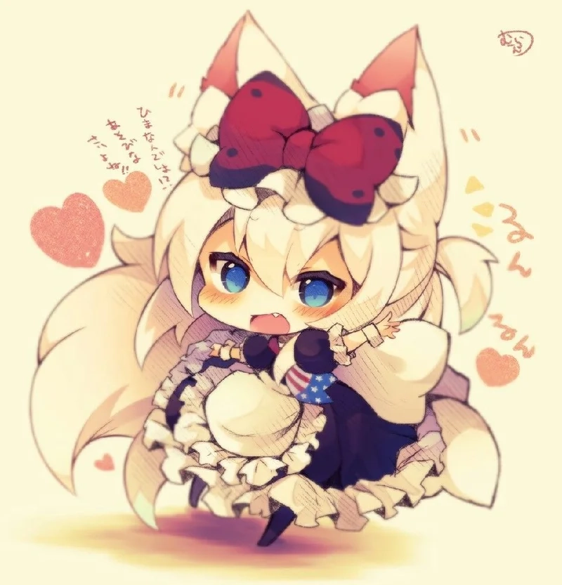 Nét vẽ ngọt ngào trong từng mẫu chibi dễ thương