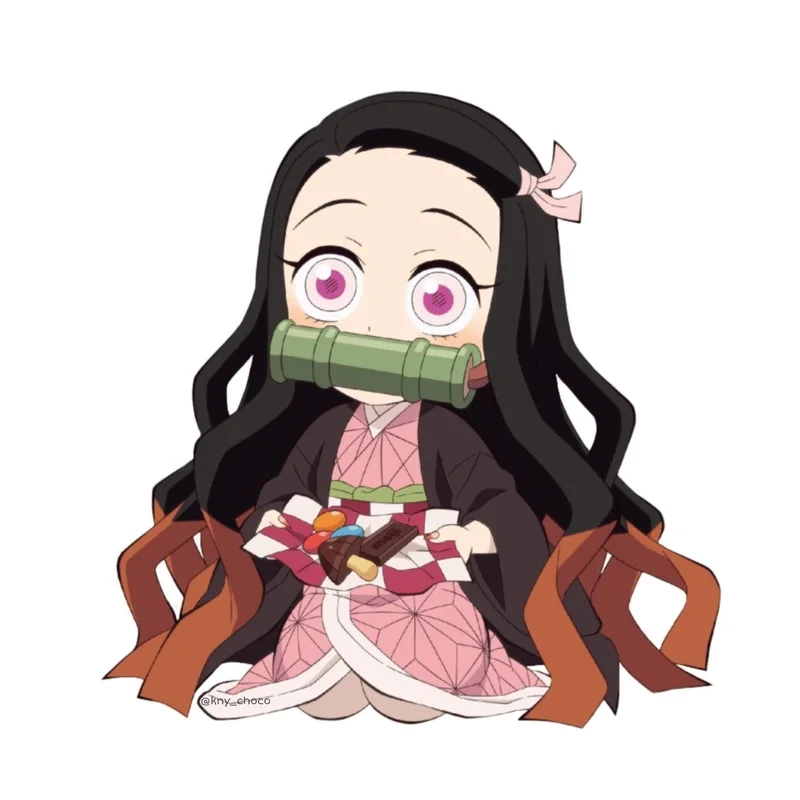 Nezuko chibi vẽ mang lại cho bạn những khoảnh khắc thư giãn