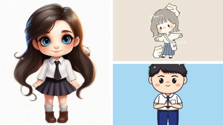 Ngắm ảnh học sinh chibi siêu cute khiến bạn tan chảy