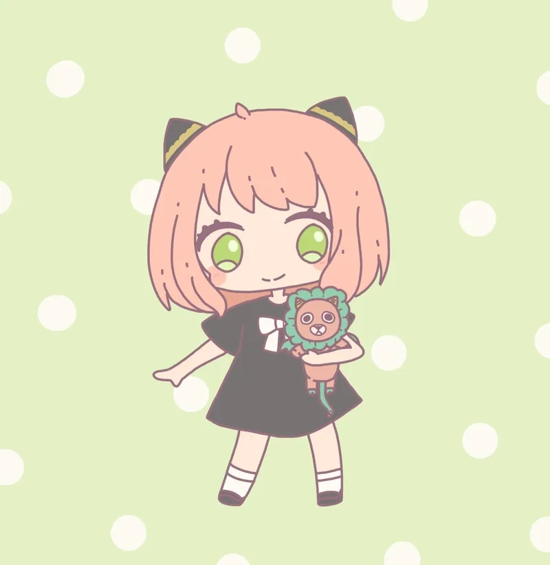 Ngắm Anya chibi qua ảnh siêu đáng yêu