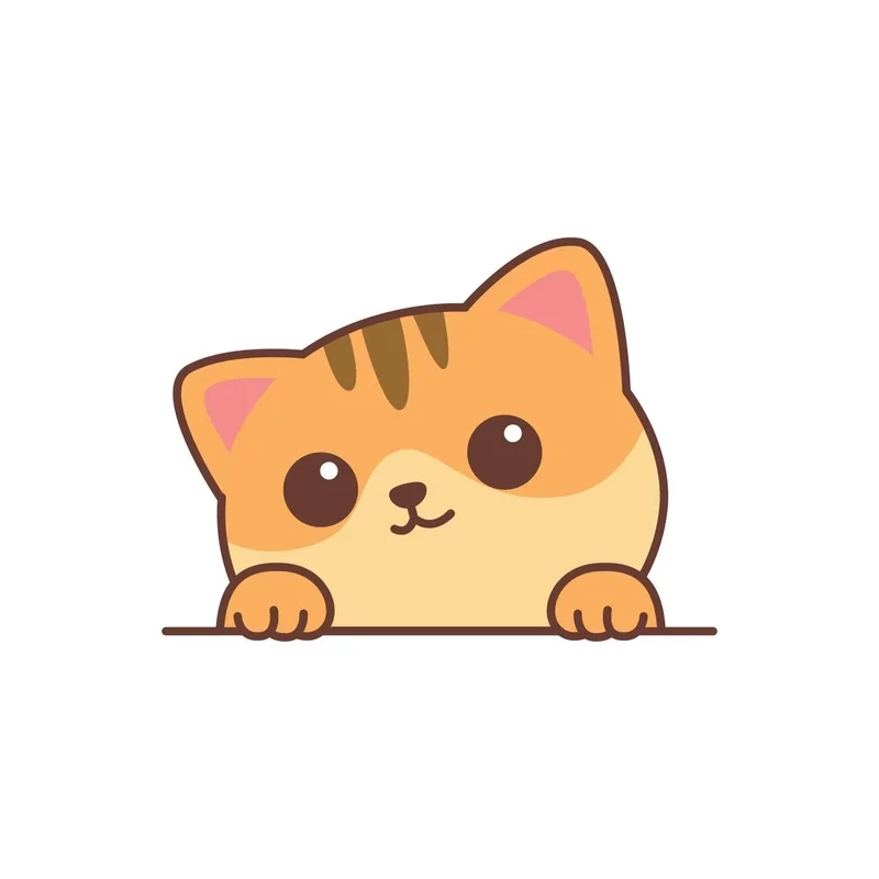 Ngắm hình ảnh mèo cute chibi là liều thuốc tinh thần mỗi ngày