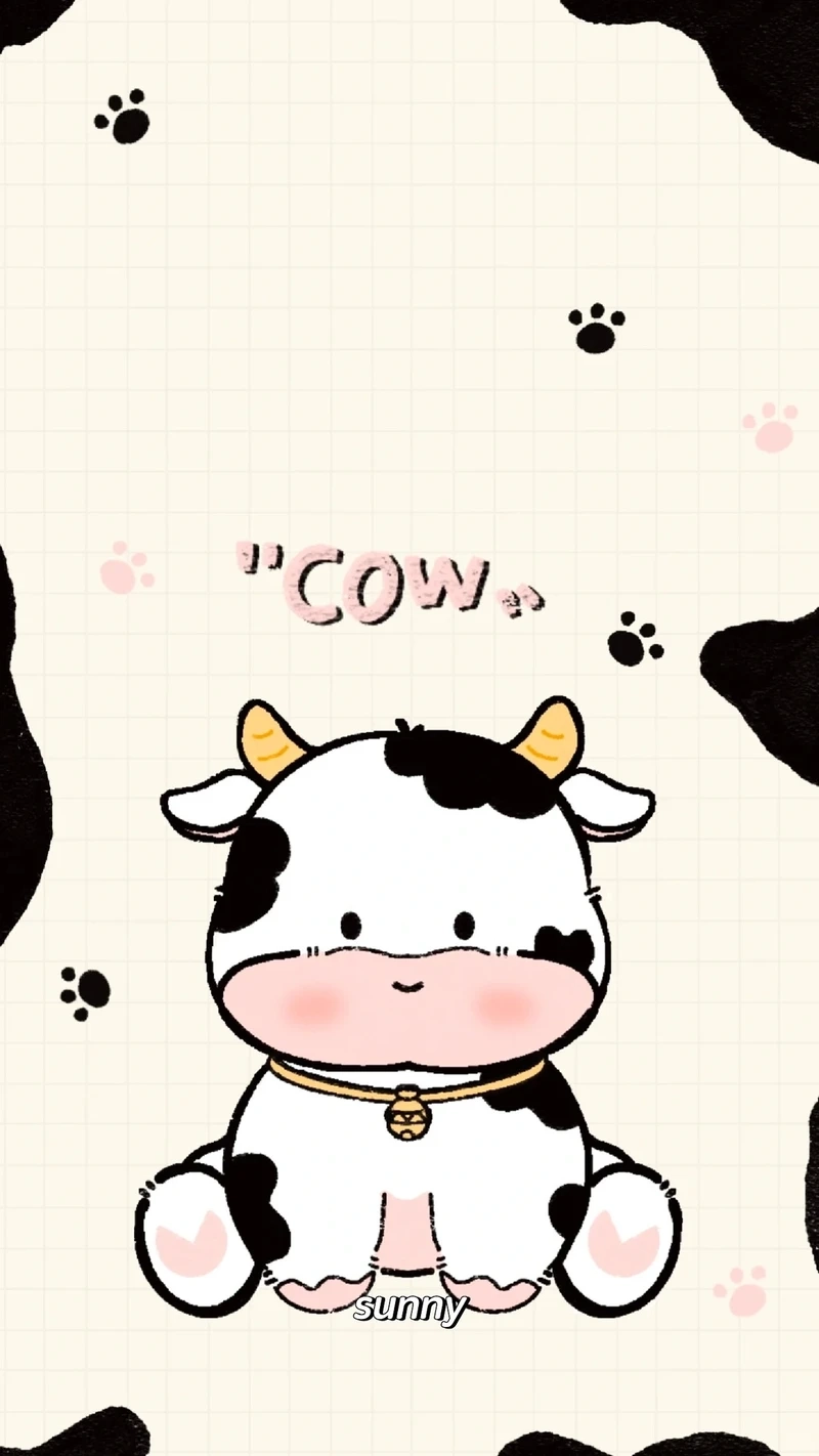 Ngắm nhìn con bò chibi dễ thương khiến tim tan chảy