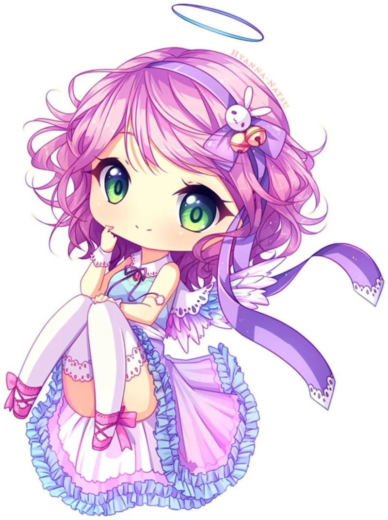 Ngắm nhìn hình anime chibi nữ cute đáng yêu không cưỡng nổi