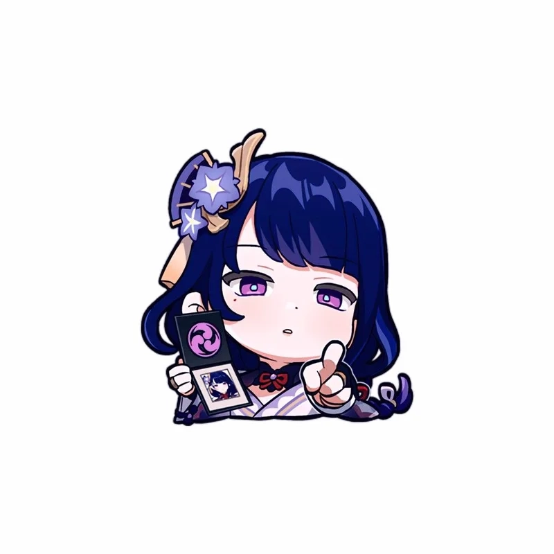 Ngắm nhìn raiden shogun chibi cute mỗi ngày giúp mood luôn vui