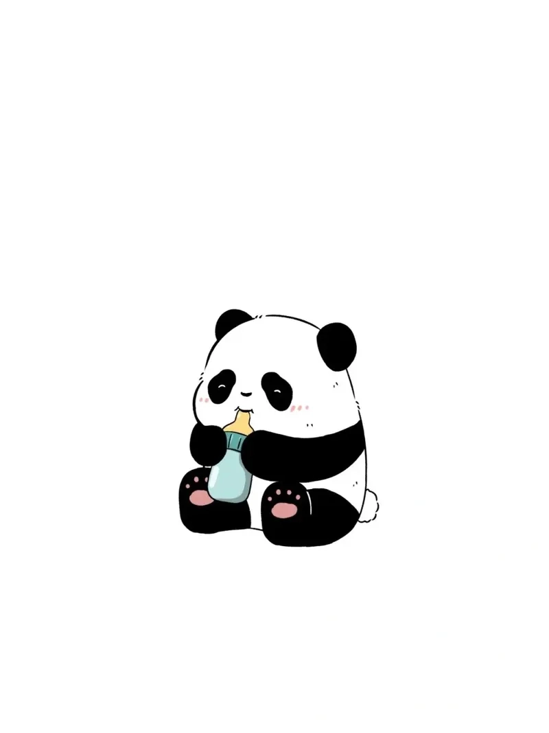 Ngắm nhìn thế giới panda chibi cute đầy sắc màu