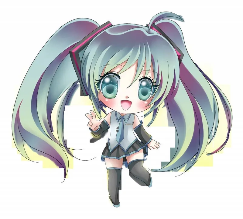 Ngất ngây vì bộ chibi cute nữ siêu dễ thương