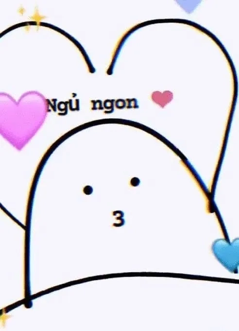Gửi đến bạn một meme ngủ ngon cute để có giấc mơ đẹp!