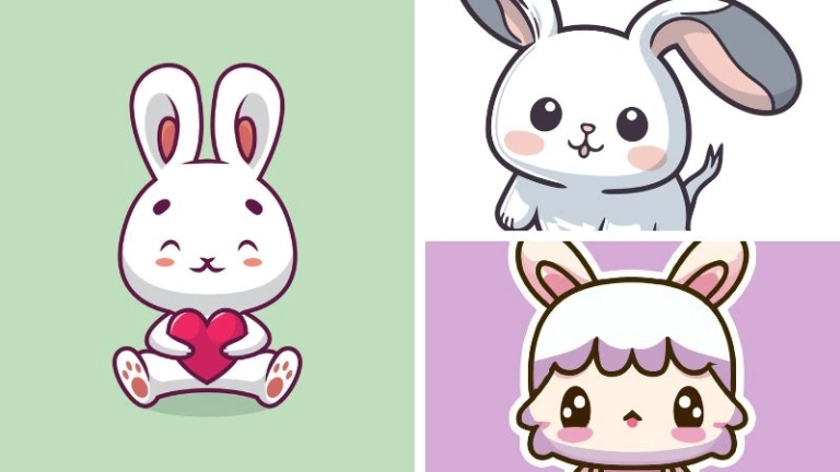 Những bức ảnh con thỏ chibi siêu dễ thương bạn không thể bỏ qua