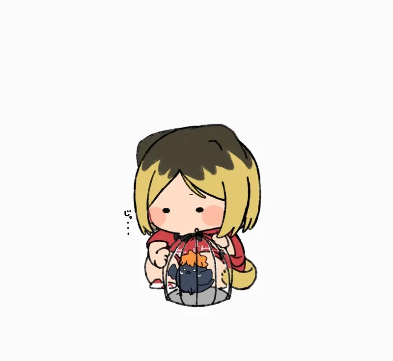 Những hình ảnh Kenma chibi siêu dễ thương mà bạn không thể bỏ qua