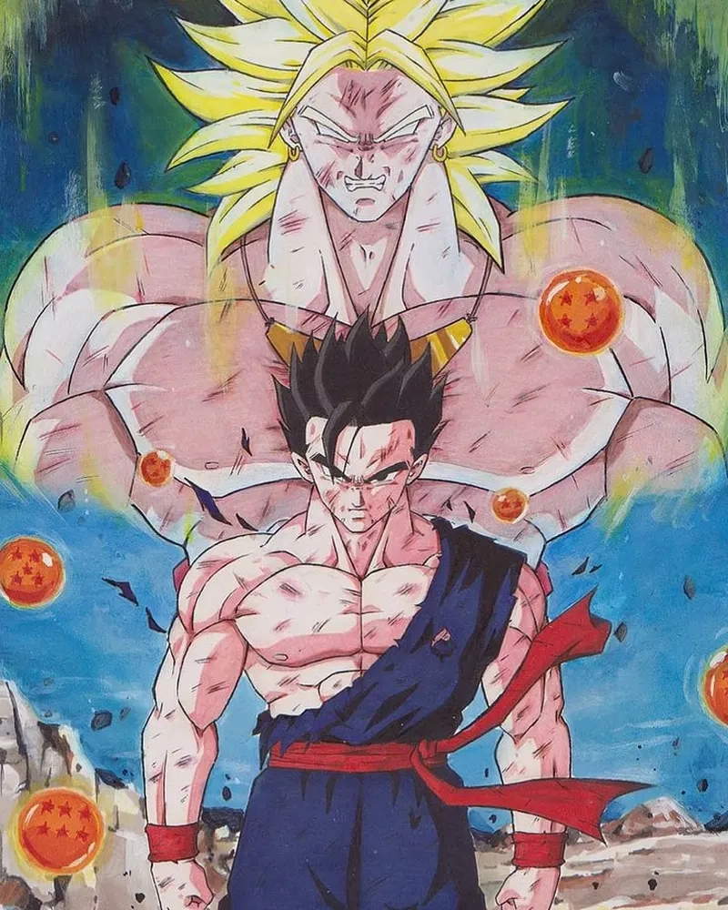 Những khoảnh khắc chiến đấu giữa Gohan Beast vs Broly cực căng