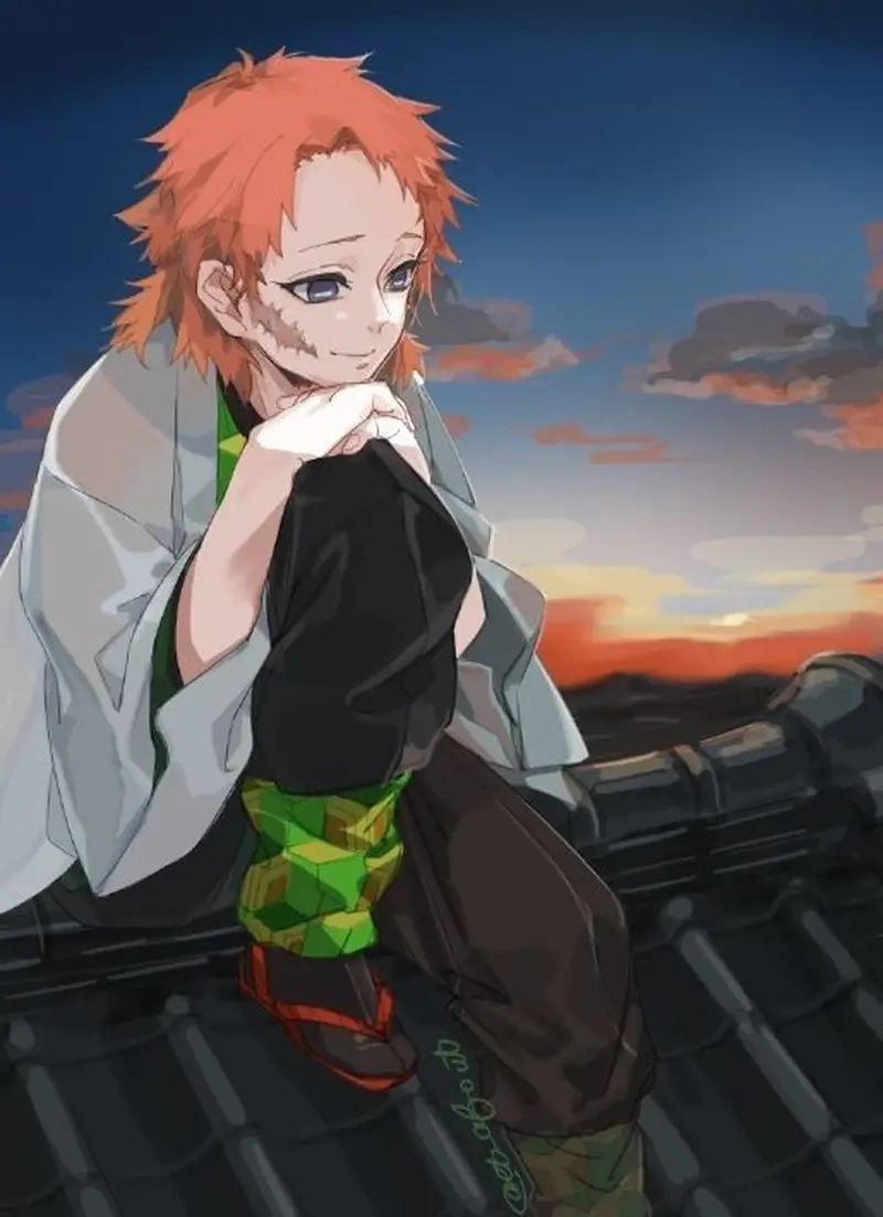 Những khoảnh khắc huyền thoại của Sabito trong Kimetsu no Yaiba qua hình ảnh sống động