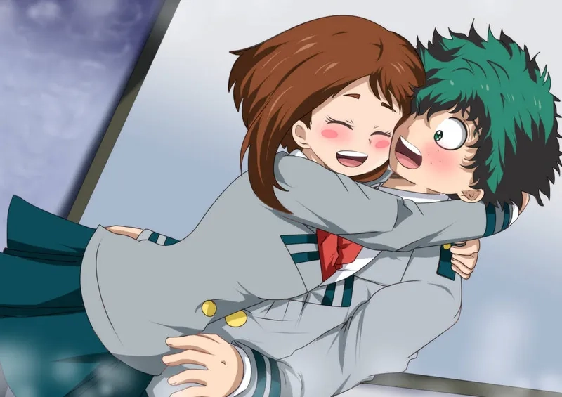 Những khung hình ngọt ngào giữa Deku x Uraraka khiến fan tan chảy