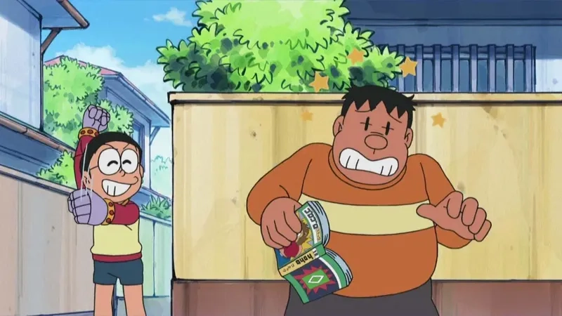 Nobita và Chaien luôn mang đến những trận cười không thể bỏ lỡ