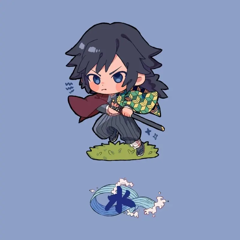Nổi bật với ảnh lưỡi gươm diệt quỷ chibi cute đến từng pixel
