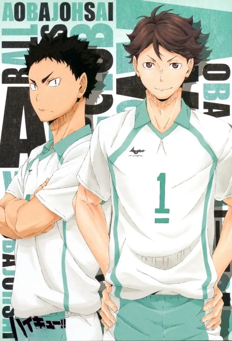 Oikawa x Iwaizumi luôn khiến các fan không thể rời mắt khỏi họ