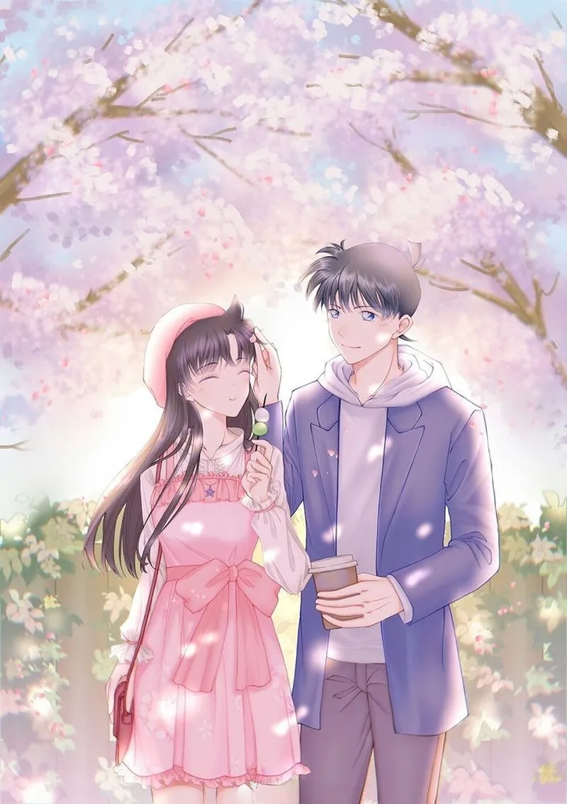 Ran Mori Shinichi Kudo tình yêu vượt thời gian